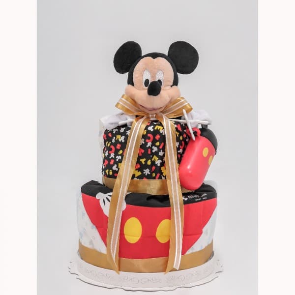 米奇．雙層尿布蛋糕