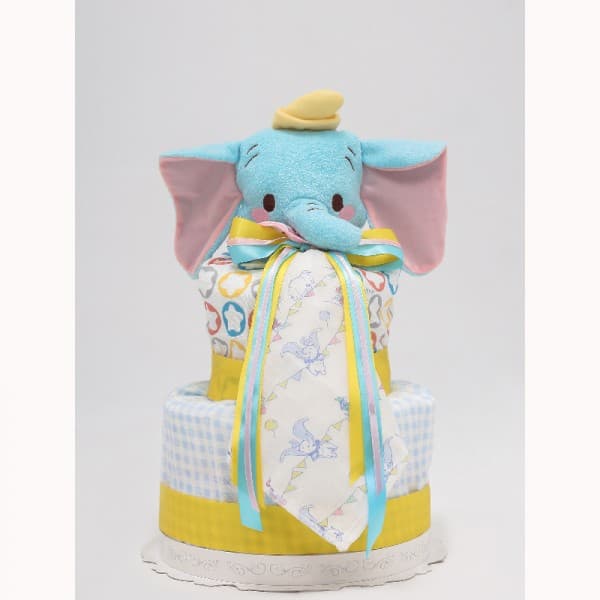 小飛象．雙層尿布蛋糕